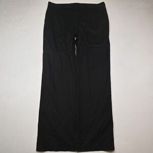 Express 36x34 Black Producer Flat Front Straight Dress Mens Pants